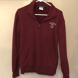 Boston college quarter zip